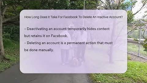 How Long Does It Take For Facebook To Delete An Inactive Account? - Everyday-Networking