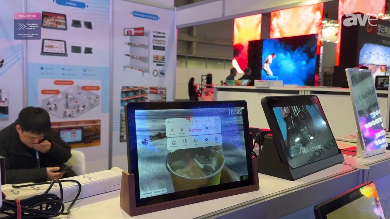 ISE 2026: Shenzhen Link Technology Co Showcases Digital Photo Frame