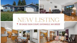 Mt. Rainier View Rambler in Eatonville, WA | First Time on the Market! 🏡