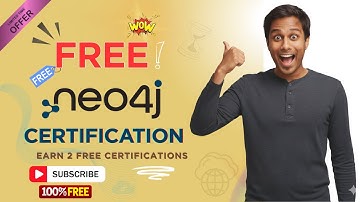 The FREE NEO4J CERTIFICATION You Can Get Right Now