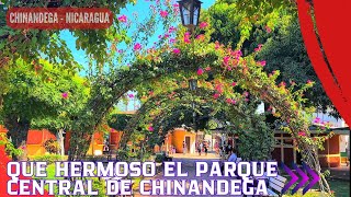 Que Fascinante Y Hermoso Es El Parque Central De Chinandega, Esta Bien Cuidado El Parque.