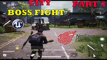 CITY by NETEASE GAMEPLAY IOS PART 4 BOSS FIGHT POWERRED BY UNREAL ENGINE 4 2021