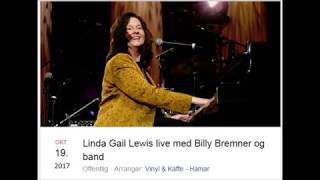 Linda Gail Lewis live @ Vinyl & Kaffe Hamar Norway 19th Oct 2017