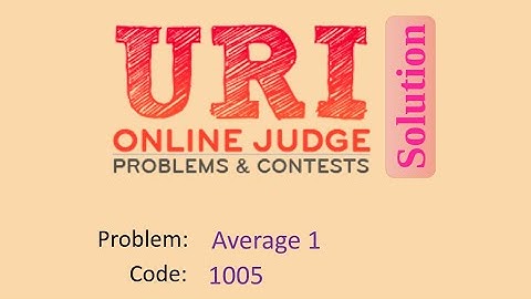 URI online judge 1005 solution (Bangla) | Average 1 | URI Beginner series