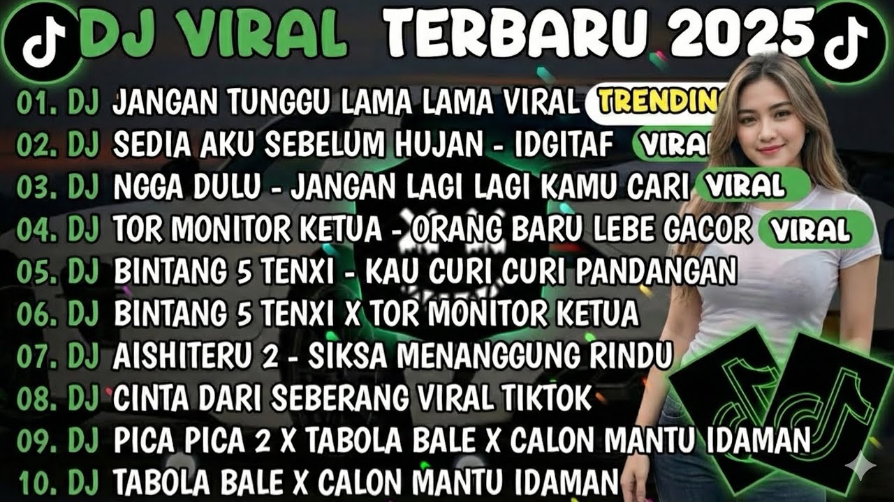 DJ TIKTOK TERBARU 2025🎵DJ JANGAN TUNGGU LAMA LAMA🎵DJ IDGITAF - SEDIA AKU SEBELUM HUJAN