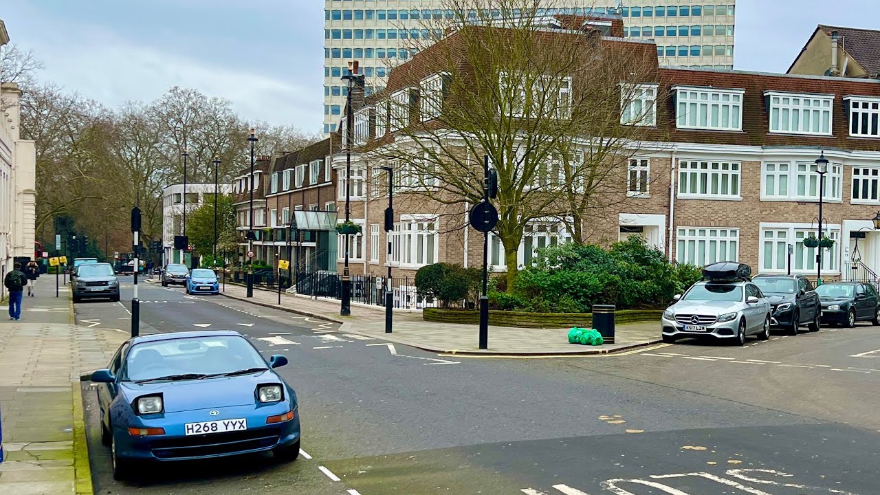 ☁️ ✨ London Walk [4K] | Moody Afternoon | Hyde Park Corner • Paddington | February 2025