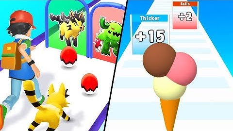 Monster Squad Rush | Ice Cream Rush / All Level Gameplay: Android,iOS