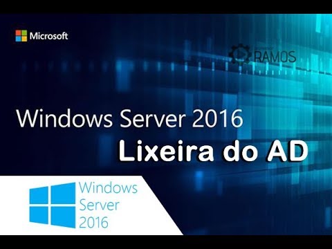 Vídeo: Como restauro uma Lixeira do Active Directory?