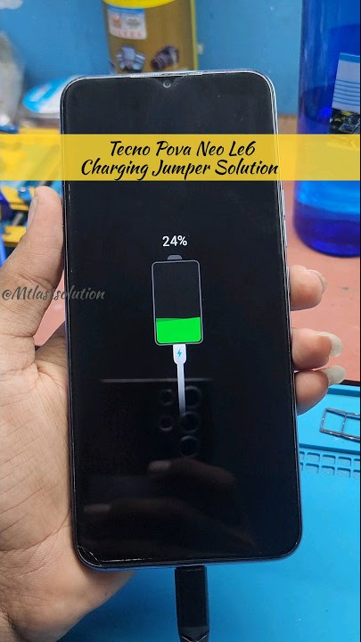 Tecno Pova Neo (Le6 ) Charging Jumper Solution #shorts