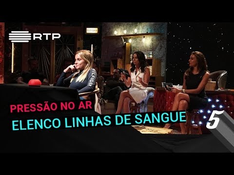 Pressão No Ar Ao Elenco Do Linhas De Sangue | 5 Para A Meia-Noite | RTP