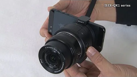 ILCE-QX1 series Set-up Video Tutorial (For iPhone)