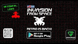 Invasion from Space - Official Trailer (Retro Shooter Arcade Google Play Mobile Game) screenshot 4