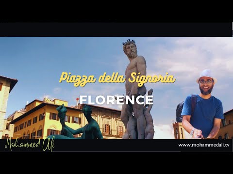 فيديو: بيازا ديلا سيجنوريا في فلورنسا ، إيطاليا