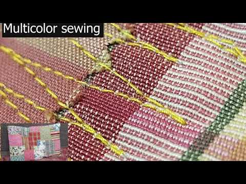 Video: How To Sew A Pillow From Shreds