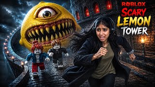 Im Trying To Climb The Most Dangerous Scary Lemon Tower In Roblox
