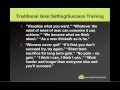 1 traditional goal settingsuccess training
