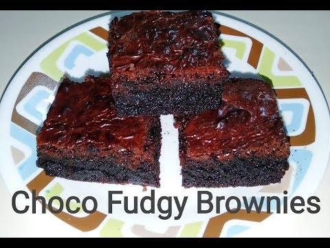 Chocolate Fudgy Brownies Recipe I Easy and Simplest way To Make I Best Ever!!