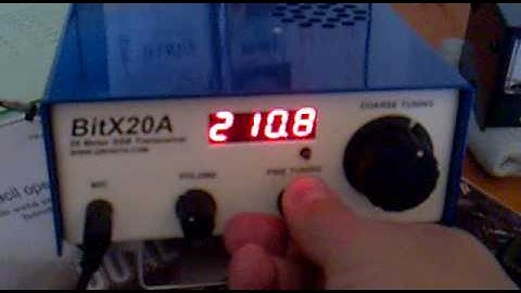 BitX20A  test.