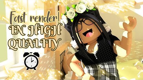 IN HIGH QUALITY!!! How to make your animation/gfx render much FASTER! save time