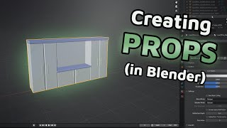 Creating 3D level props - FULL Level Design (3/4)