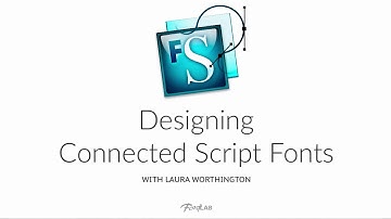 Making Connected Script Fonts. FontLab Studio 5 tutorial with Laura Worthington