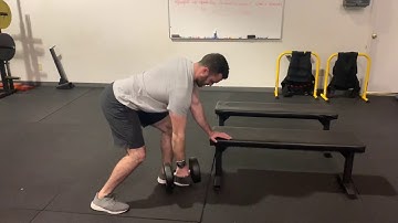 Split-Stance 1-Arm DB Row