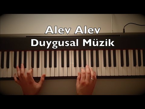 Alev Alev - Duygusal Müzik | Piano Tutorial (Toygar Işıklı, Dizi Müziği)