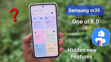 Samsung good lock Home up Hidden features  | Home up customization one ui 8.0 M35 