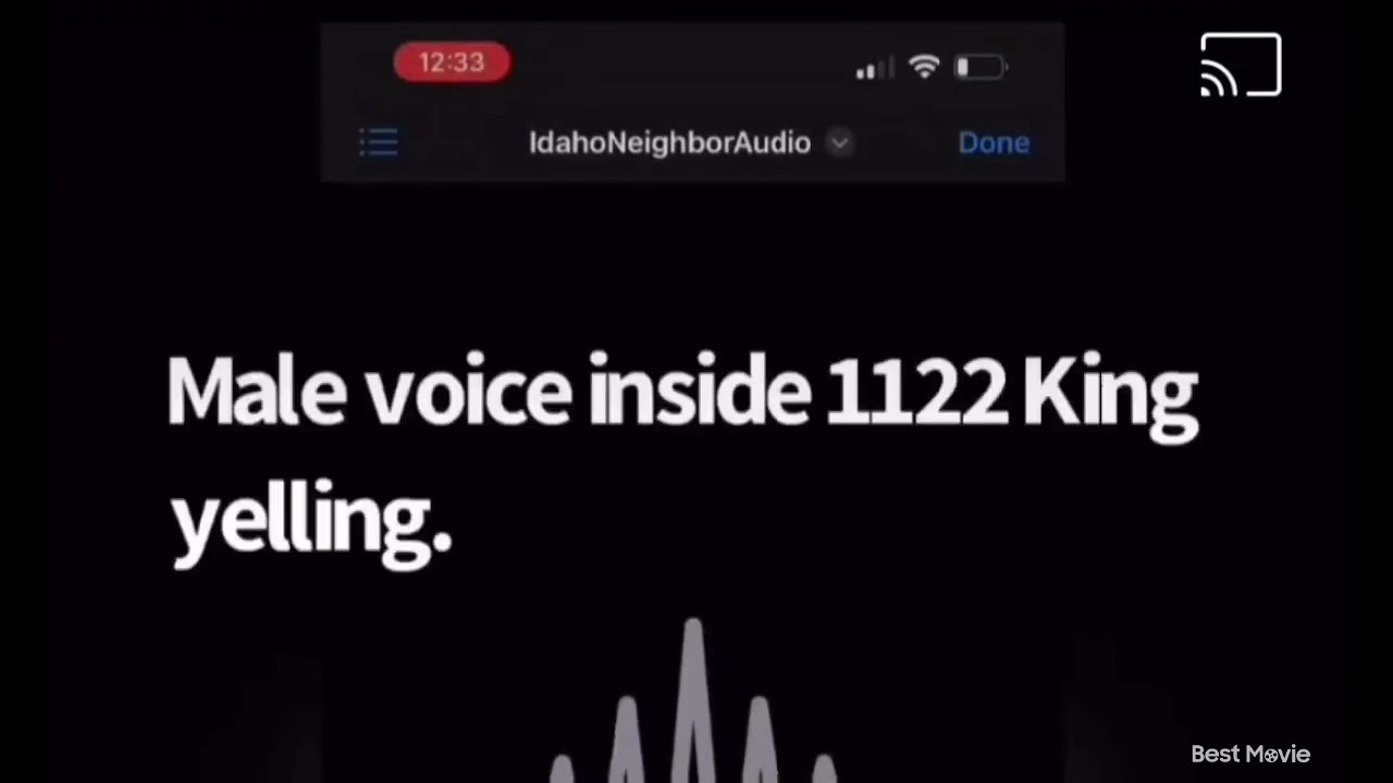 New audio, video shows Ethan Idaho college student victim screaming :Bryan Kohberger is accused