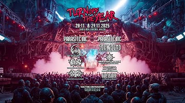 Parasite Inc. - Turn off the Year Vol.2 2025 in Aalen mit Soulbound, Vorga, Mission in Black uvm.