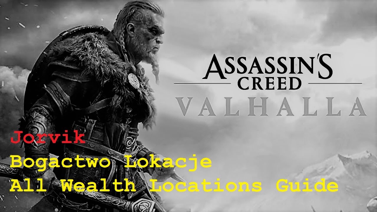 Assassin's Creed Valhalla Jorvik Bogactwo Lokacje All Wealth Locations Guide YouTube