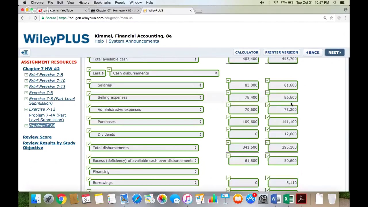 Accounting 201 Chapter 7 - 8A - YouTube