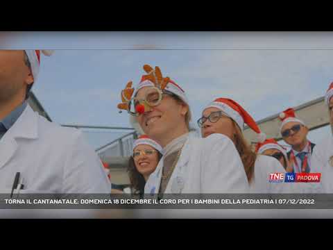 TORNA IL CANTANATALE: DOMENICA 18 DICEMBRE IL CORO PER I BAMBINI DELLA PEDIATRIA | 07/12/2022