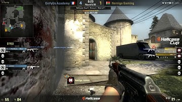 Stuck Bomb in EnVyUs AC Match (Bomb glitch) (CSGO)