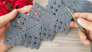 Fabulous and Easy Crochet Pattern 🌸 Summer Blouse, Table Runner, Skirt, Dress, Top Model 🌼