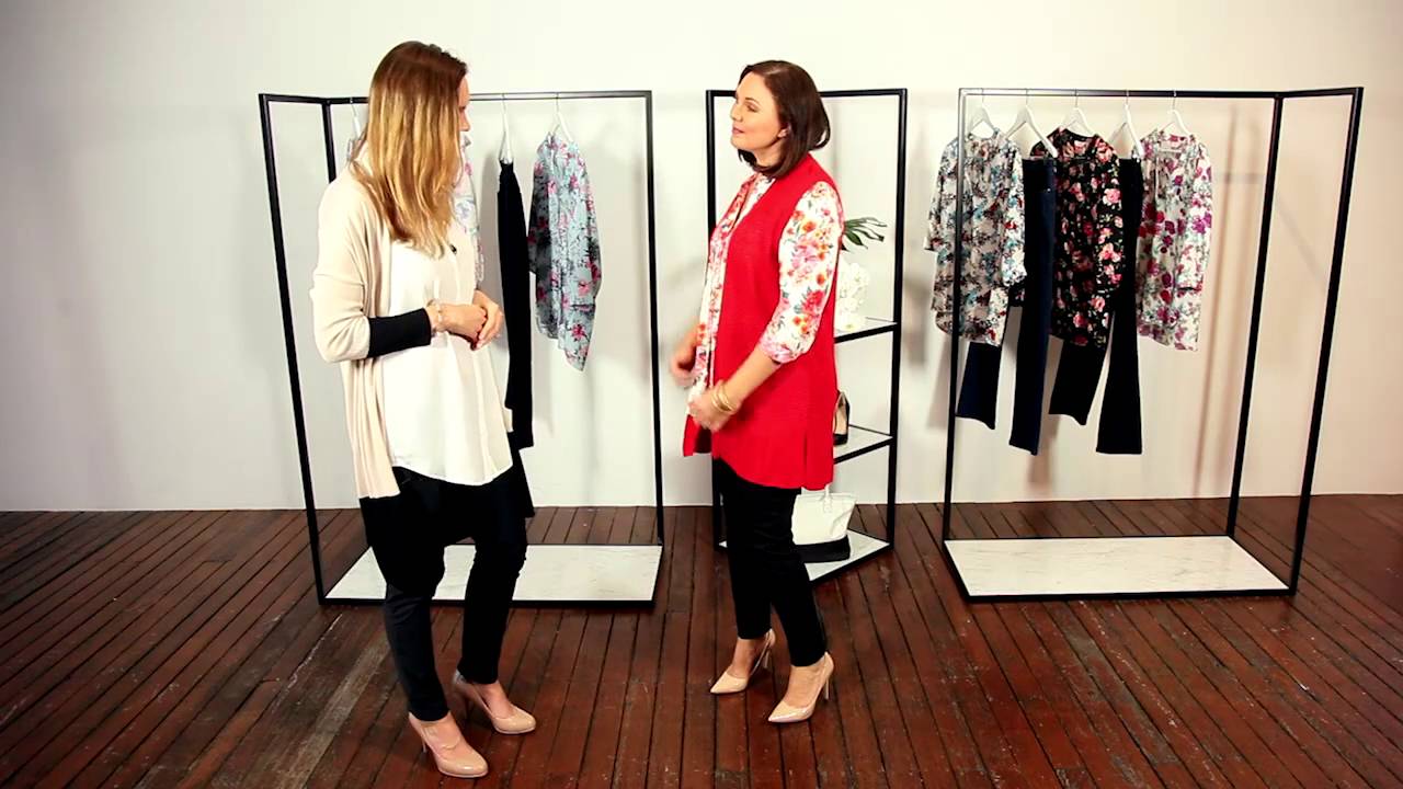 How to Wear - Floral Blouse - YouTube