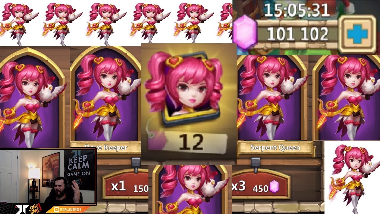 Lars Castle Rolling 100,000 Dove Keepers EVERYWHERE Lars Castle Clash - YouTube
