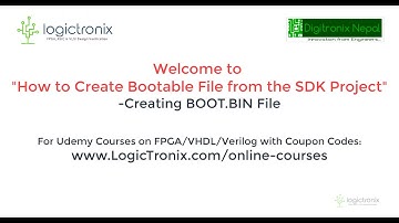 Creating Bootable File for Zynq FPGA