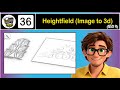 Rhino 8 3D Heightfield Image to 3d Command  Perfect Modeling Workflow Tutorial Hindi