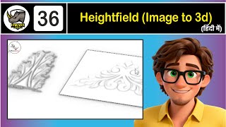 Rhino 8 3D Heightfield Image to 3d Command  Perfect Modeling Workflow Tutorial Hindi