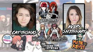 Interview with Cat Thomas & Avery Smithhart - Anime Voice Actor Interviews
#landofthelustrous #madeinabyss #myteenromanticcomedysnafu #ManariaFriends #anime
Earlier this year we had the honor to sit down and speak with voice actors Cat Thomas and Avery Smithhart, about their roles in anime, from Yui Yuigahama in My Romantic Teen Comedy SNAFU to Anne and Grea in the heartwarming anime series, Manaria Friends (Mysteria Friends). Here are some snippets from our interview, you can watch the entire interview above!
Comment, Like, and Subscribe, Thanks :D Interview with Cat Thomas & Avery Smithhart - Anime Voice Actor Interviews
