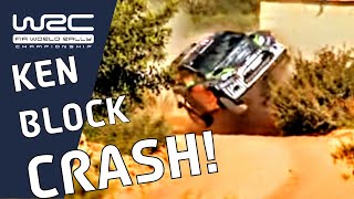 Ken Block WRC Crash. Rally Portugal 2011. BIG CRASH!