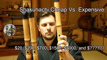 Shakuhachi Cheap Vs Expensive
