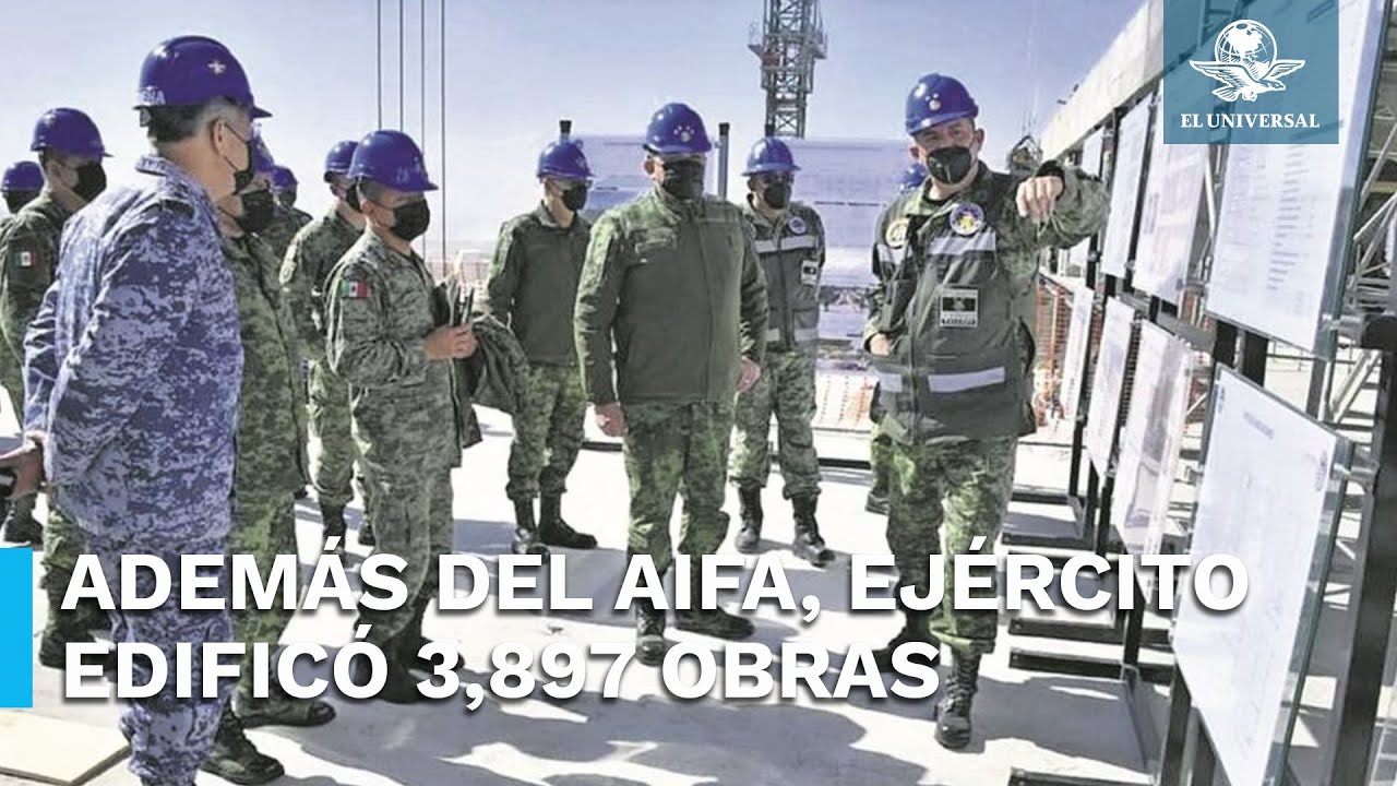 Sedena gasta la mitad de su presupuesto en obras - YouTube