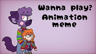 Wanna play? Animation meme (Read desc plz ovo) with plush Toy bonnie as a cat :D!!(13+?)