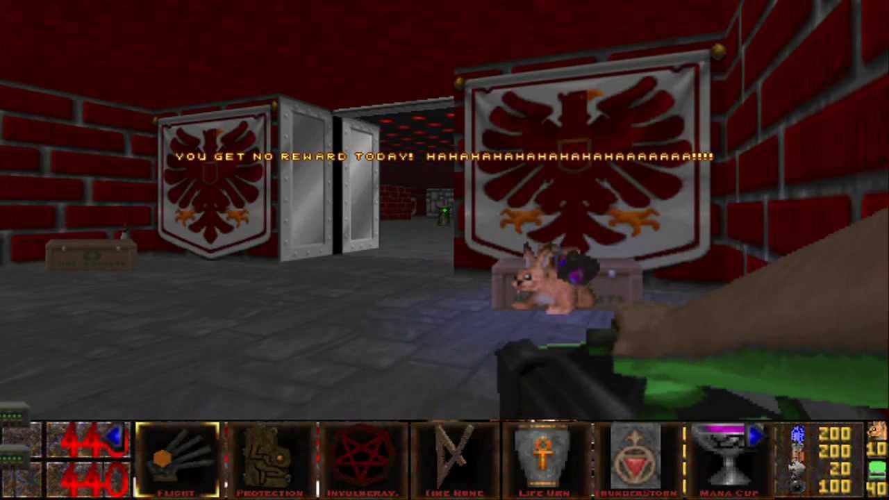 Doom II Hell on Earth Map32 Grosse Super Secret Level - YouTube