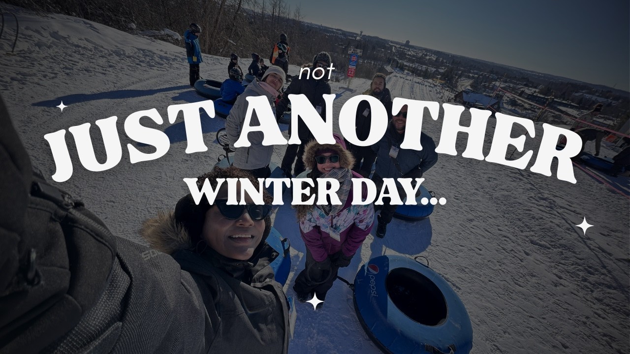 Snow Tubing in Ontario, Canada❄️ Best Winter Activity | Finding Joy in the Cold