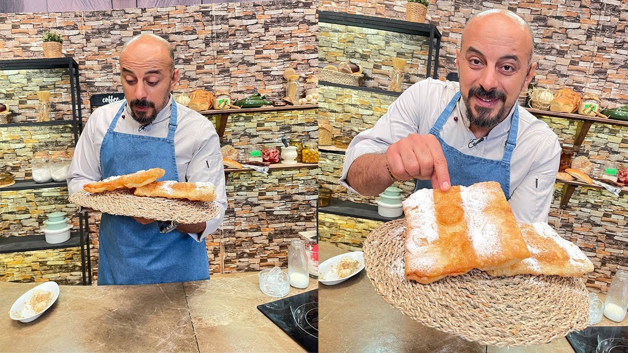 الفطاطري مع الشيف وحيد كمال | الفطير المقلي - صوص الجبنة القديمة