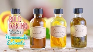 How to Make Homemade Extracts (Vanilla Extract, Mint & More!) Gemma's Bold Baking Basics Ep  7