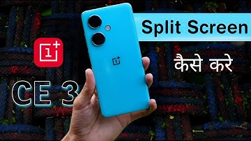 How to Use Oneplus Nord CE 3 Split Screen | Floating Window on Oneplus Nord CE 3 5G